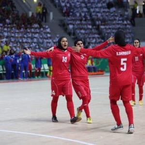 پیروزی تیم ملی فوتسال زنان ایران در اولین دیدار از کافا