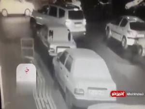 لحظه درگیری مسلحانه سارقین با پلیس در ولنجک تهران