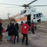 امدادرسانی هوایی به مناطق سیل‌زده شرق کرمان