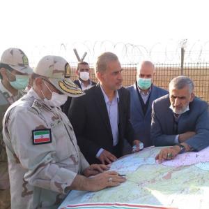 معاون امنیتی وزیر کشور از مناطق مرزی خوزستان بازدید کرد
