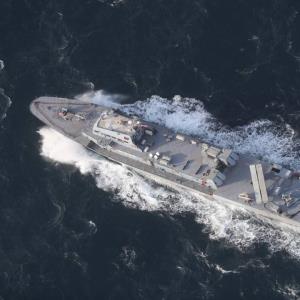 ناوگروه اعزامی نیروی دریایی سپاه به رزمایش مرکب کمربند امنیت دریایی در بندرعباس پهلو گرفت