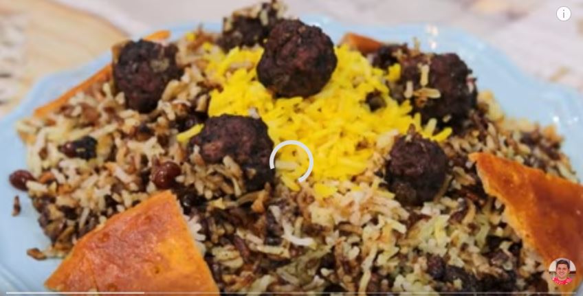 قنبر پلو اصل شیرازی یک غذای سنتی درجه یک