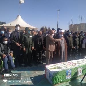تشییع پیکر پاک شهید سالاری در زاهدان