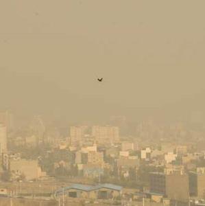 وضعیت قرمز و نارنجی آلودگی هوای ۸ شهر خوزستان