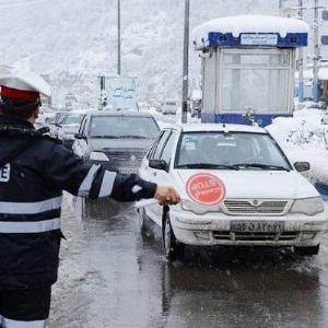 نکات ایمنی صلیب سرخ برای رانندگی در برف و سرمای شدید