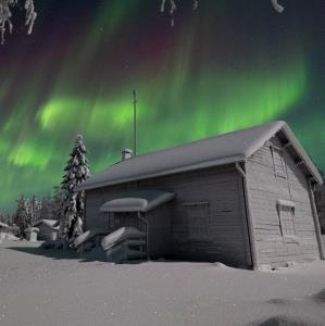 شفق قطبی در فنلاند؛ زیبایی مسحورکننده نورها