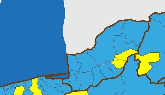 رنگ زرد به نقشه کرونایی گلستان برگشت