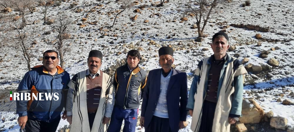 طبیعت زیبای آرپناه و باباروزبهان پس از بارش برف