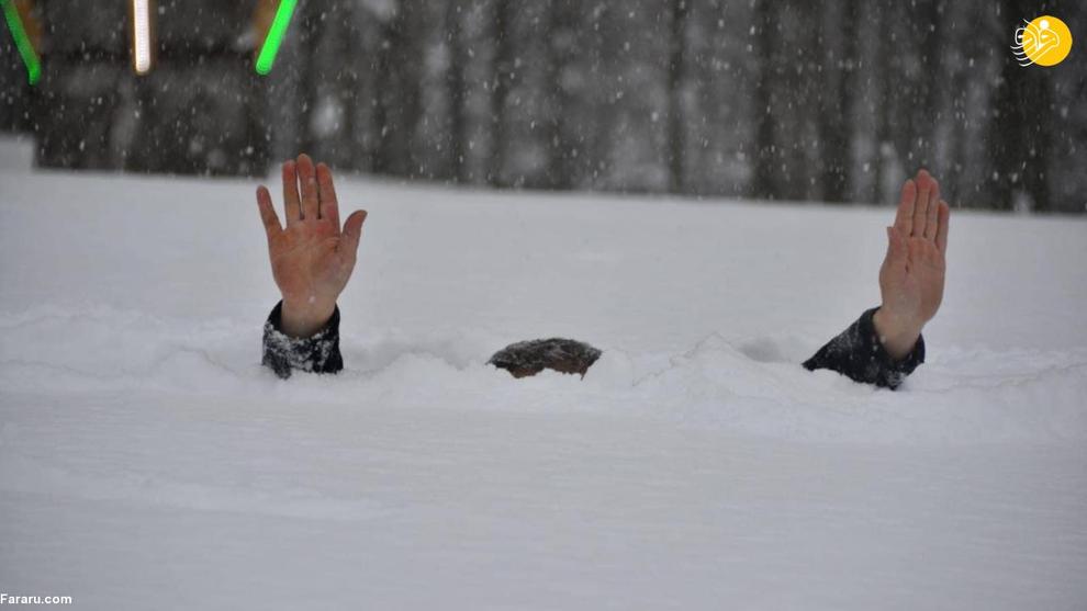 عکس/ برف در ترکیه از قد انسان فراتر رفت