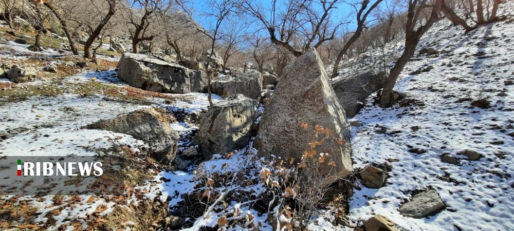 طبیعت زیبای آرپناه و باباروزبهان پس از بارش برف