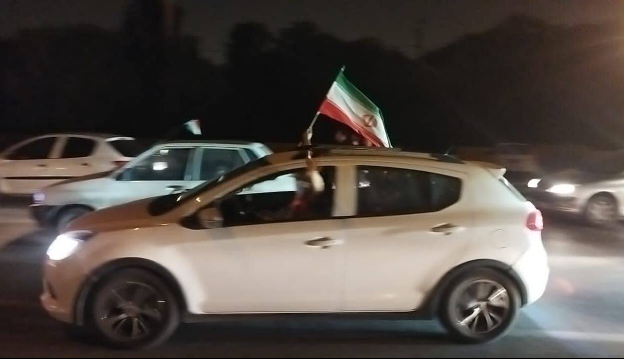 شادی خیابانی مردم خوزستان پس از صعود تیم ملی به جام جهانی