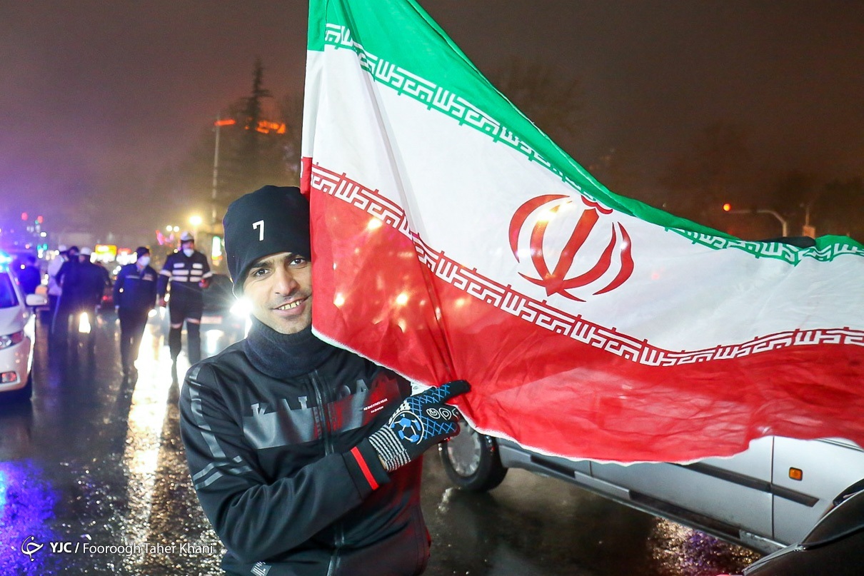 عکس/ جشن صعود تیم ملی به جام جهانی در شهر تهران