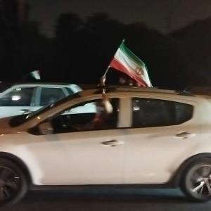 شادی خیابانی مردم خوزستان پس از صعود تیم ملی به جام جهانی