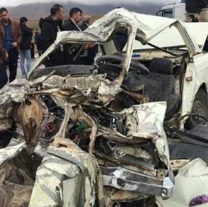 وقوع تصادف در جاده کرمان-زرند ۶ مصدوم بر جای گذاشت