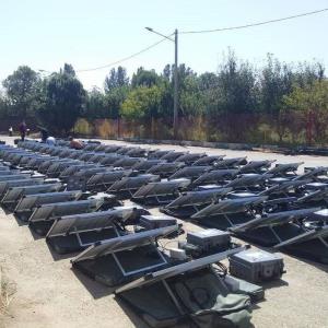 ۱۱۰۰ پنل خورشیدی بین عشایر چهارمحال و بختیاری توزیع شد