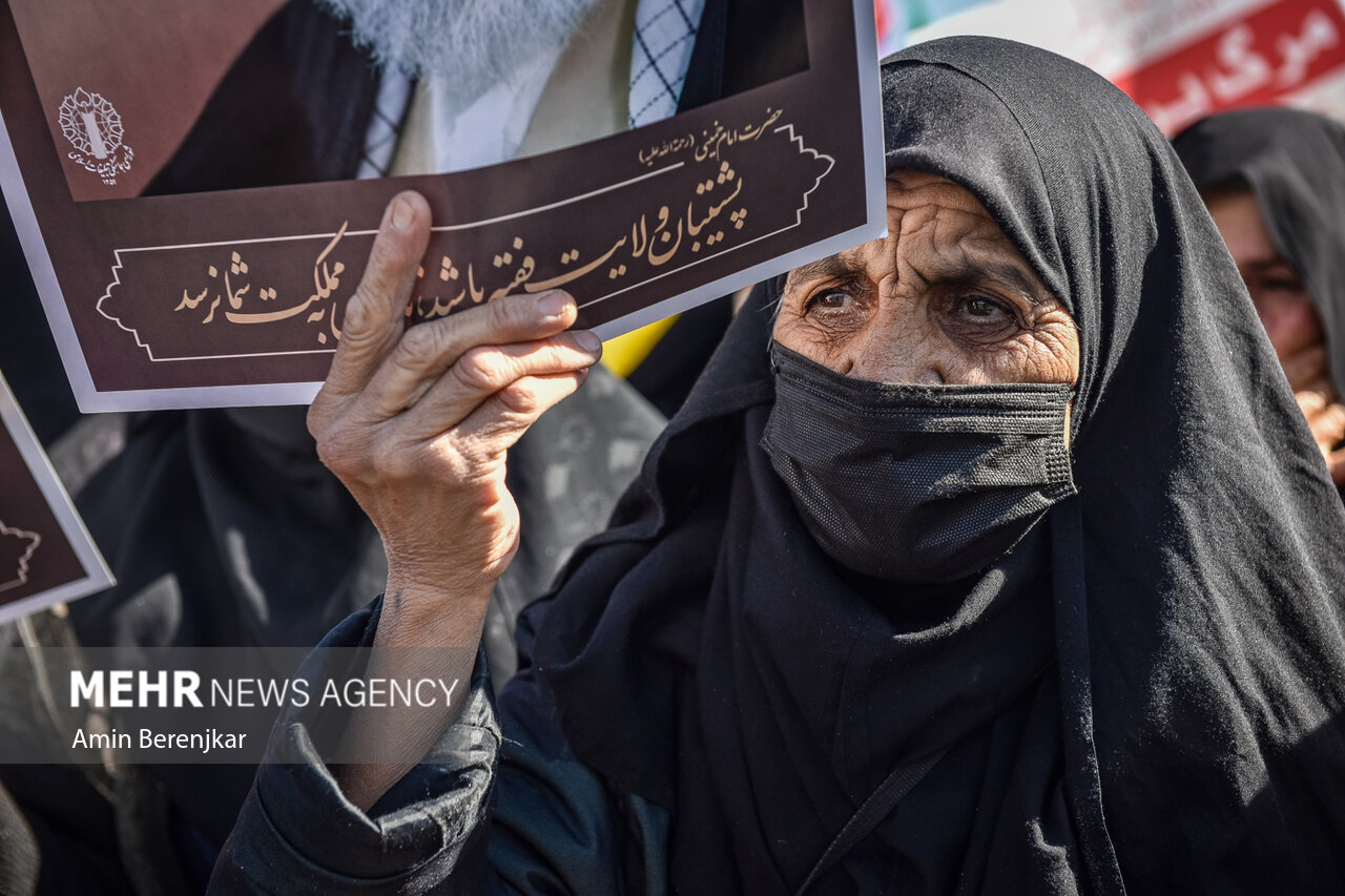 راهپیمایی شیرازی ها در حمایت از مردم مظلوم یمن