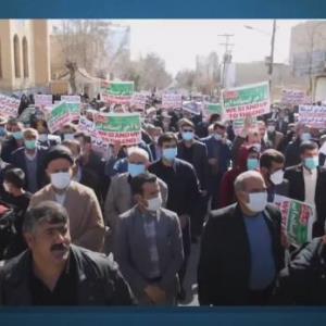 برگزاری راهپیمایی حمایت از مردم مظلوم یمن در کهگیلویه و بویراحمد