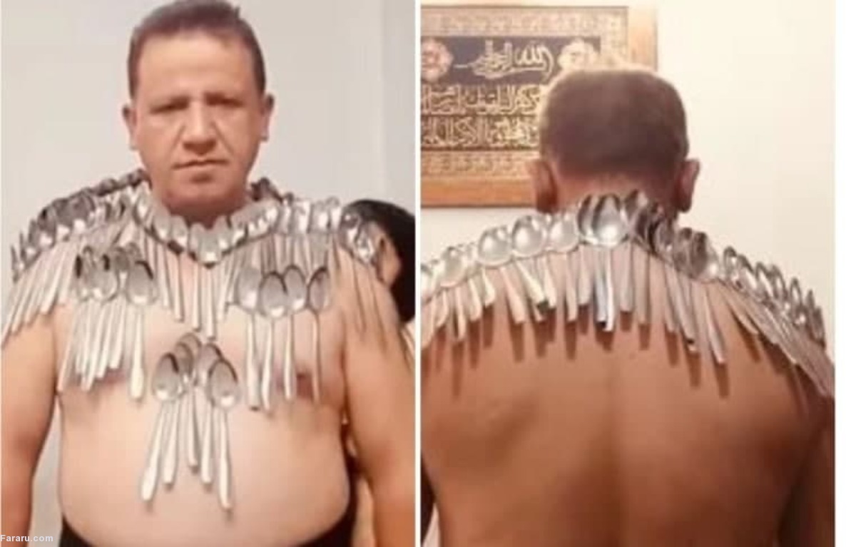 رکوردشکنی گینس توسط مرد ایرانی با ۸۵ قاشق