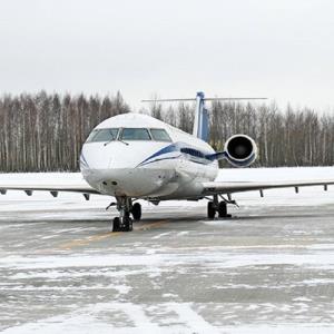 خروج هواپیمای باری چین به علت بارش برف 