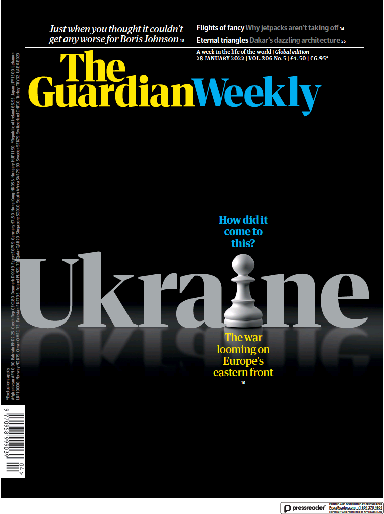صفحه اول هفته نامه گاردین/ اوکراین، چگونه به این نقطه رسید؟ جنگی در جبهه شرقی اروپا