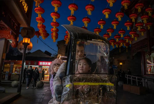 تزیینات سال نو چینی در پکن