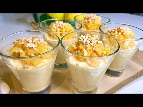 دستور تهیه ویژه برای دسر مجلسی خوشمزه با سیب