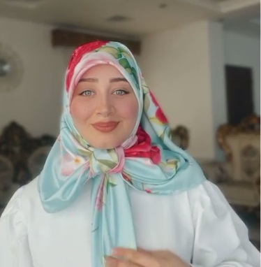 ایده بستن روسری بهاری برای عید نوروز