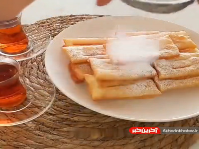 تهیه شیرینی تابه ای کم خرج