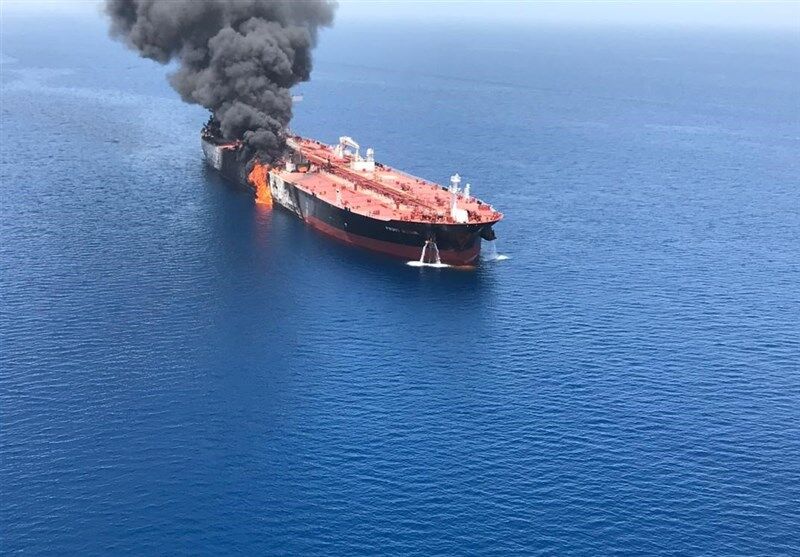 خبرگزاری دولت: نفتکش آتش گرفته متعلق به ایران نیست