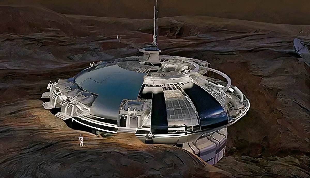 این طراحی جدید کلونی برای مریخ از انسان در برابر تشعشعات محافظت می‌کند