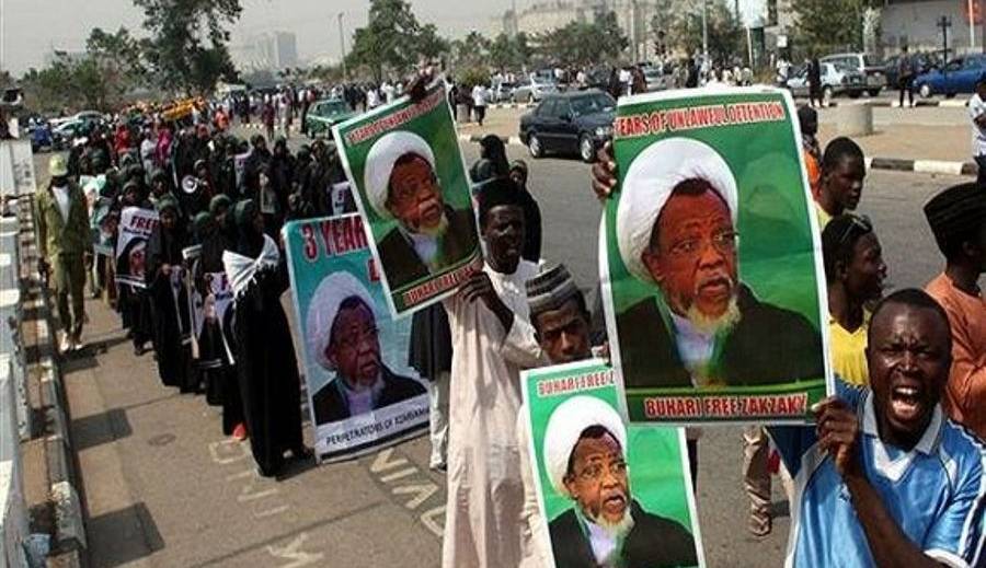 تظاهرات شیعیان نیجریه در حمایت از مردم یمن 