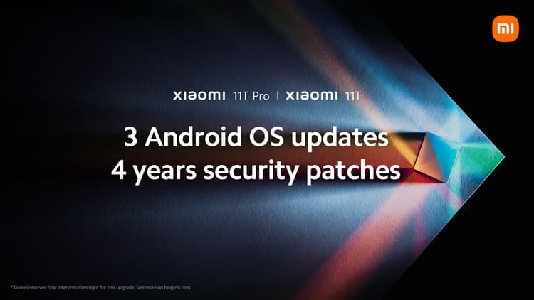 شیائومی 11T پرو آپدیت اندروید 12 و MIUI 13 را دریافت کرد