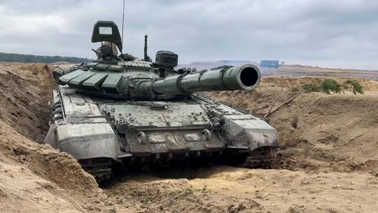 اشتباه خطرناک راننده نفربر اوکراینی!