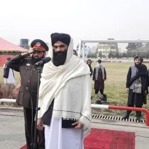 وزیر کشور طالبان برای نخستین بار آفتابی شد!