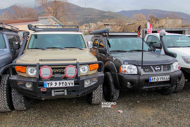 گردهمایی خودروهای آفرودی و کلاسیک در تهران