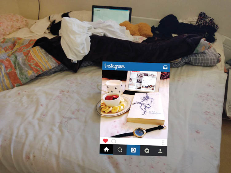 نسخه های غیر واقعی زندگی در اینستاگرام