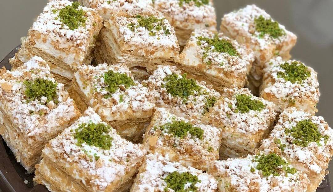 «شیرینی ناپلئونی» پرطرفدار را به روشی آسان درست کنید