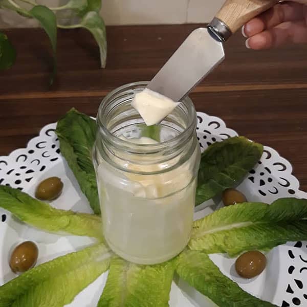 طرز تهیه سس مایونز با همزن یا مخلوط کن فوری در منزل