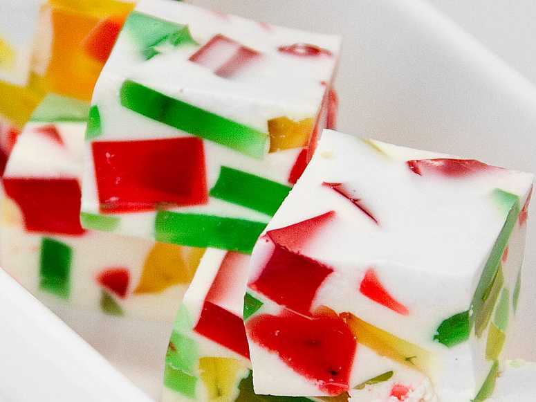 با 2 قلم ماده ژله رنگی رنگی بسازید