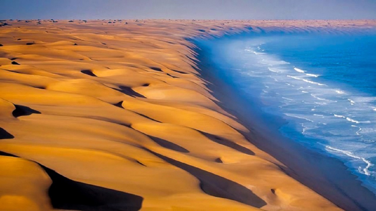 محل تلاقی دریا و کویر