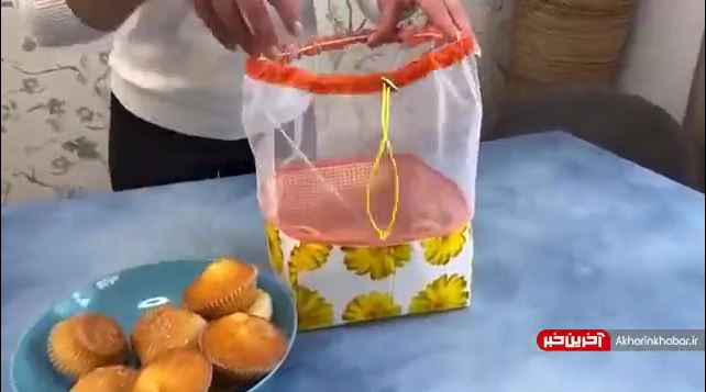 دوخت بقچه نان و شیرینی با ظاهری جذاب