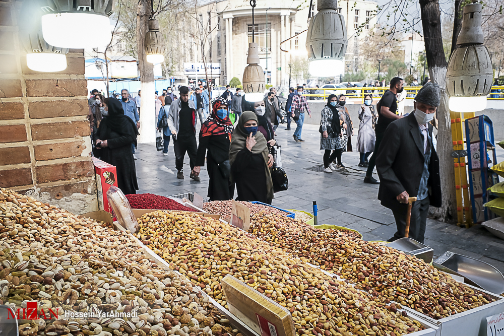 عکس/ خرید عید در بازار تهران