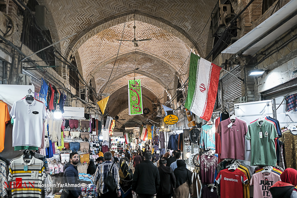 عکس/ خرید عید در بازار تهران