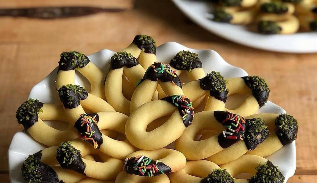 آموزش «شیرینی نعلی» پرطرفدار با روش آسان