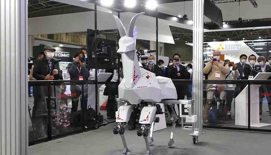 رونمایی از بُز رباتیک کاوازاکی