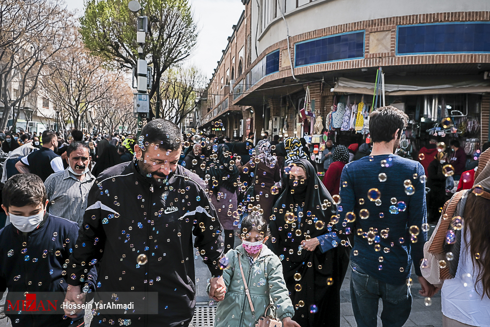 عکس/ خرید عید در بازار تهران