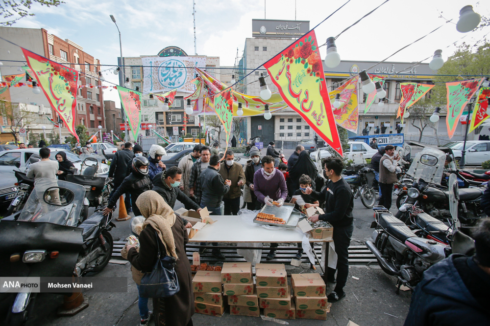 عکس/ جشن نیمه شعبان در تهران