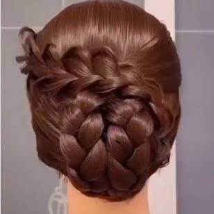 چطور با هنر بافت مو شنیون زیبا بسازیم؟