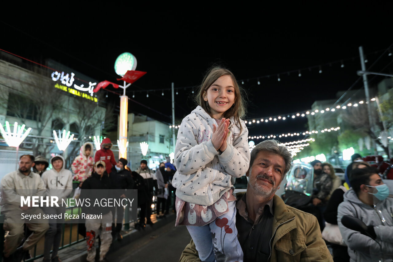 عکس/ جشن نیمه شعبان در تهران