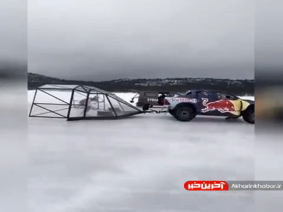 ثبت رکورد ۱۰۳ کیلومتر بر ساعت با اسکی!